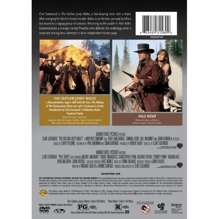 Outlaw Josey Wales/Pale Rider (DBFE)(DVD) (DVD Double