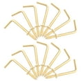 thumbnail image 4 of 50 Pcs Hooks for Hanging Outdoors Hangers Right Angle Screw, 4 of 8