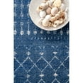 thumbnail image 3 of nuLOOM Moroccan Blythe Dark Blue 6' 7" x 9' Transitional Oval Rug, 3 of 6