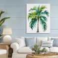 thumbnail image 3 of Stupell Industries Coastal Lagoon Majesty Palm Canvas Art, 36 x 48, by Shelly Craig, 3 of 8