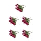 thumbnail image 1 of Ramo de flores artificiales de tulipanes Yuarrent 2 uds simulación nupcial color púrpura, 1 of 6