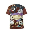 thumbnail image 6 of Cuphead T-Shirts for Men Women, Anime Short Shirts, Unisex Short Sleeve Tops, Crew Neck Tee Shirts, S-4XL, 6 of 8