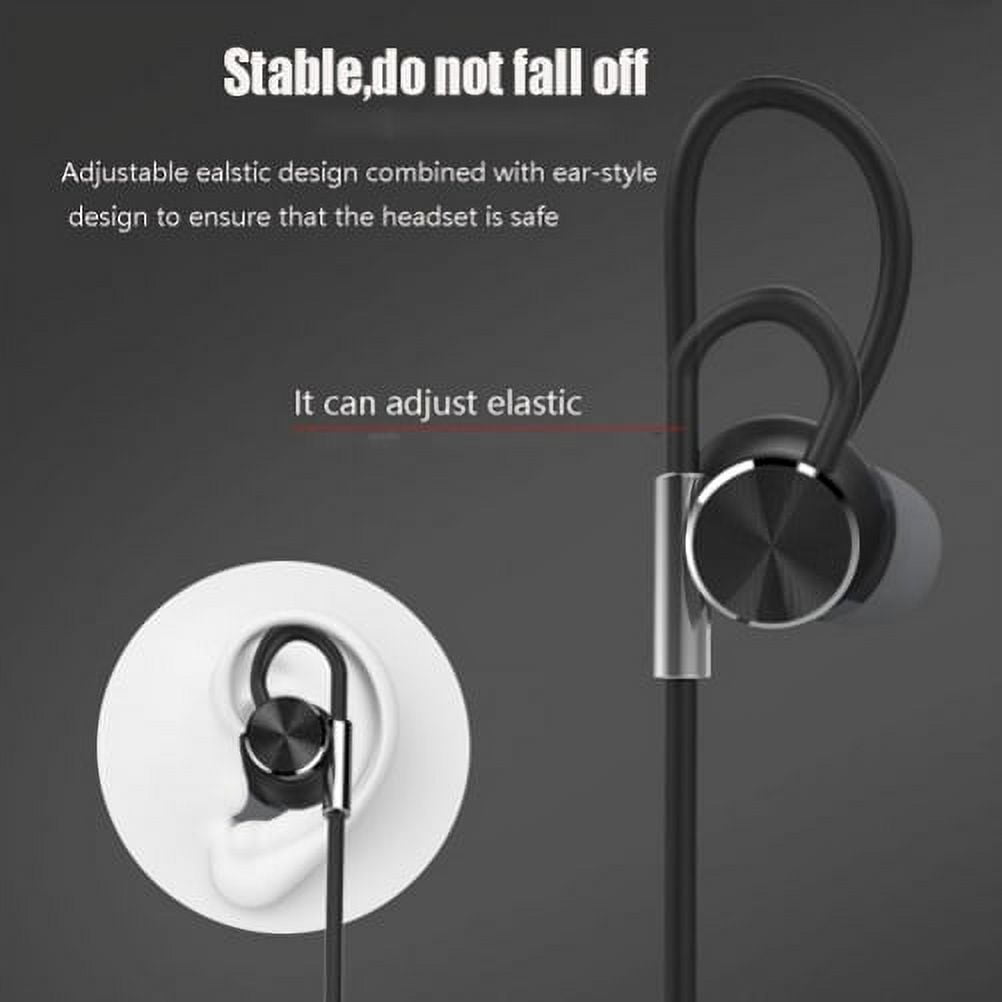 Earphones Sports Wireless Headset for for Google Pixel 4 / 4 XL Phones - Hands-free Microphone Neckband Headphones Earbuds Waterproof Hi-Fi Sound Q1V Compatible With Google Pixel 4, 4 XL