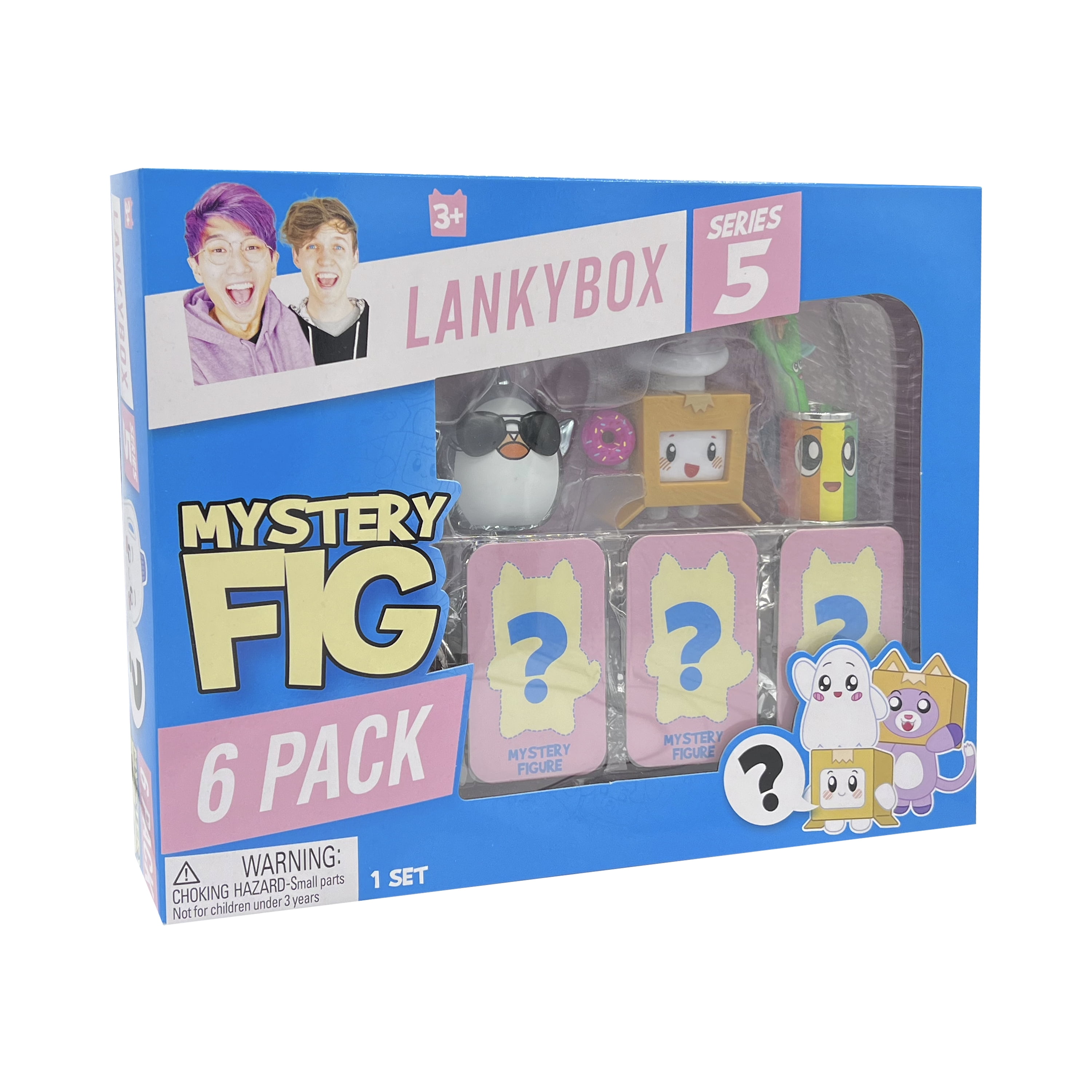 LankyBox Brand Mini Mystery Figures – Series 5, Collectible Mini Figures, All-New Collectibles, Officially Licensed LankyBox Merch