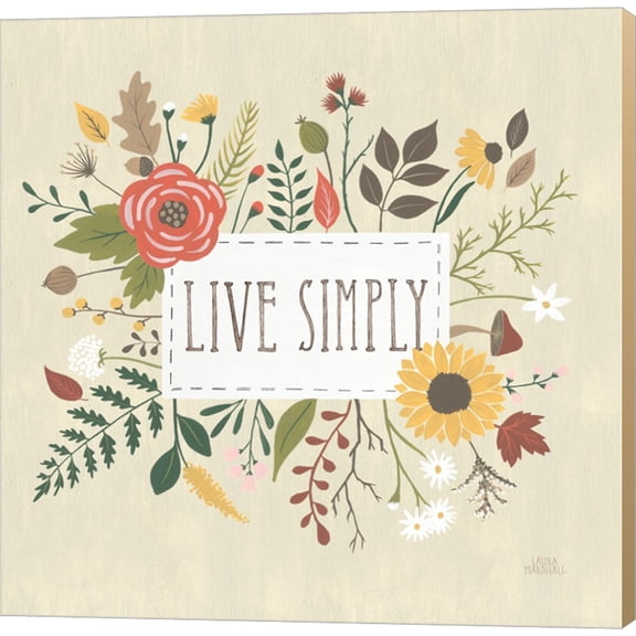 Autumn Garden I by Laura Marshall, Canvas Wall Art