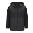 thumbnail image 3 of Womens Plus Size Zip Up Hoodies Jackets Coat Long Sleeve Knit Cardigan Patchwork Sweater Coat Pockets Jacket Top, 3 of 6