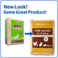 thumbnail image 3 of (2 pack) Vibrant Life Pine Wood Pet Bedding, 141 L Bag, 3 of 10