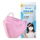 thumbnail image 1 of 50pcs Ffp2 Niños Niños Kn95 Máscara 6-14 años Niños Niñas Máscara protectora Rosa Feliz Sencillez, 1 of 5