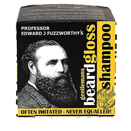 Professor Fuzzworthy Beard SHAMPOO BAR 100% All Natural & Chemical Free Beard Care| Essential Plant Oils | Handmade in Australia - (Best Oils For Shampoo Bars)