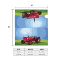 thumbnail image 4 of Lsque Tractor on farming land Mailbox Cover Standard Size ,Magnetic Mailbox Covers Post Wraps Letter Box Cover-21x18 in, 4 of 8
