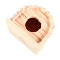 thumbnail image 4 of unbranded Refugio De Madera Natural Beige Para Pequeñas Mascotas Como Hamster Y Ratón, 4 of 5