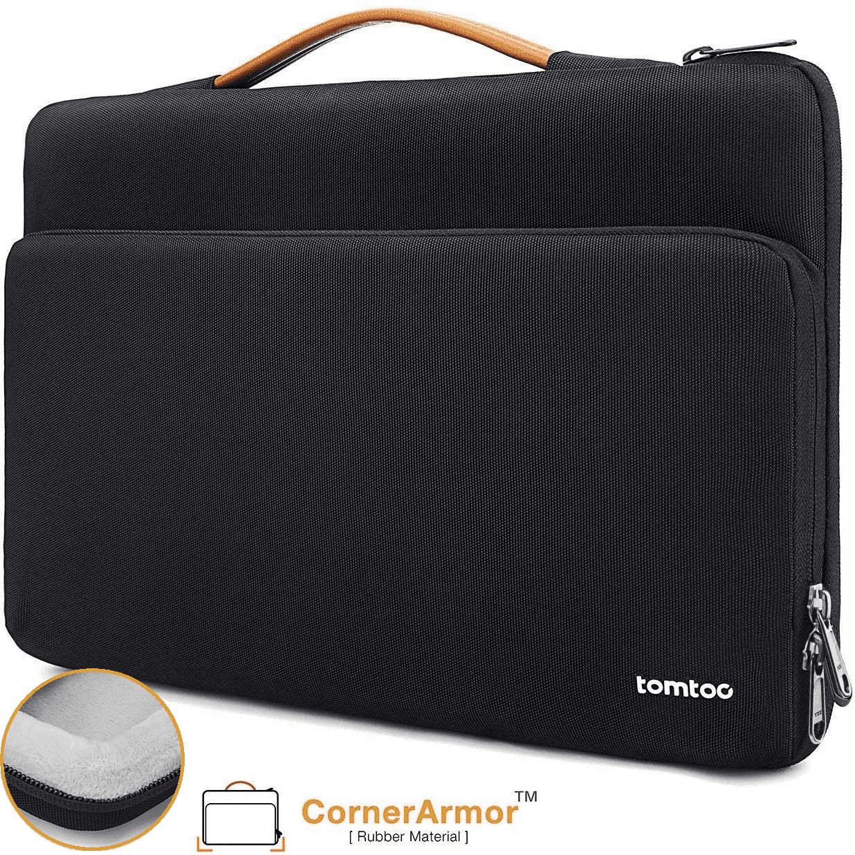 tomtoc 360 Protective Laptop Carrying Case for 15 inch New MacBook Pro ...