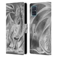 thumbnail image 1 of Head Case Designs Officially Licensed Ruth Thompson Dragons Silver Ice Leather Book Wallet Case Cover Compatible with Samsung Galaxy A51 (2019), 1 of 6