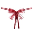 thumbnail image 2 of Zjloe7sa Culottes pour Femmes sous-Vêtements pour Femmes Strings Dentelle Bikini Culottes g-String String Extensible Culotte pour Dame sous-Vêtements String Bordeaux, 2 of 4