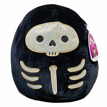 Squishmallows Halloween Stix Skeleton 5" Glitter Face