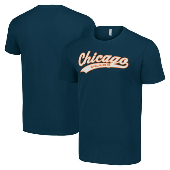 Men's Starter Navy Chicago Bears Tailsweep T-Shirt