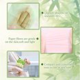 thumbnail image 3 of BOROLA 200 Sheets Oil Blotting Paper PLUS 9x9cm for Face, Extra-Large Soft Absorbing Pads for Face Shine Control, Portable Oil Absorbing Tissues for All Skin Types(Green Tea Scents), 3 of 4