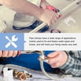 thumbnail image 3 of 60pcs Pipe Support Hangers Pipe Holder U Shape Clamps Water Supply Pipe Clips, 3 of 9