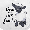 thumbnail image 4 of Inktastic One of His Lambs Easter Sheep Boys or Girls Baby Bib, 4 of 4