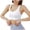 White, variant on Womens Bras Sports Bra Fitness Running Shockproof Yoga Tank Top No Steel Ring Sports Bra Sports Bra Black 5XL