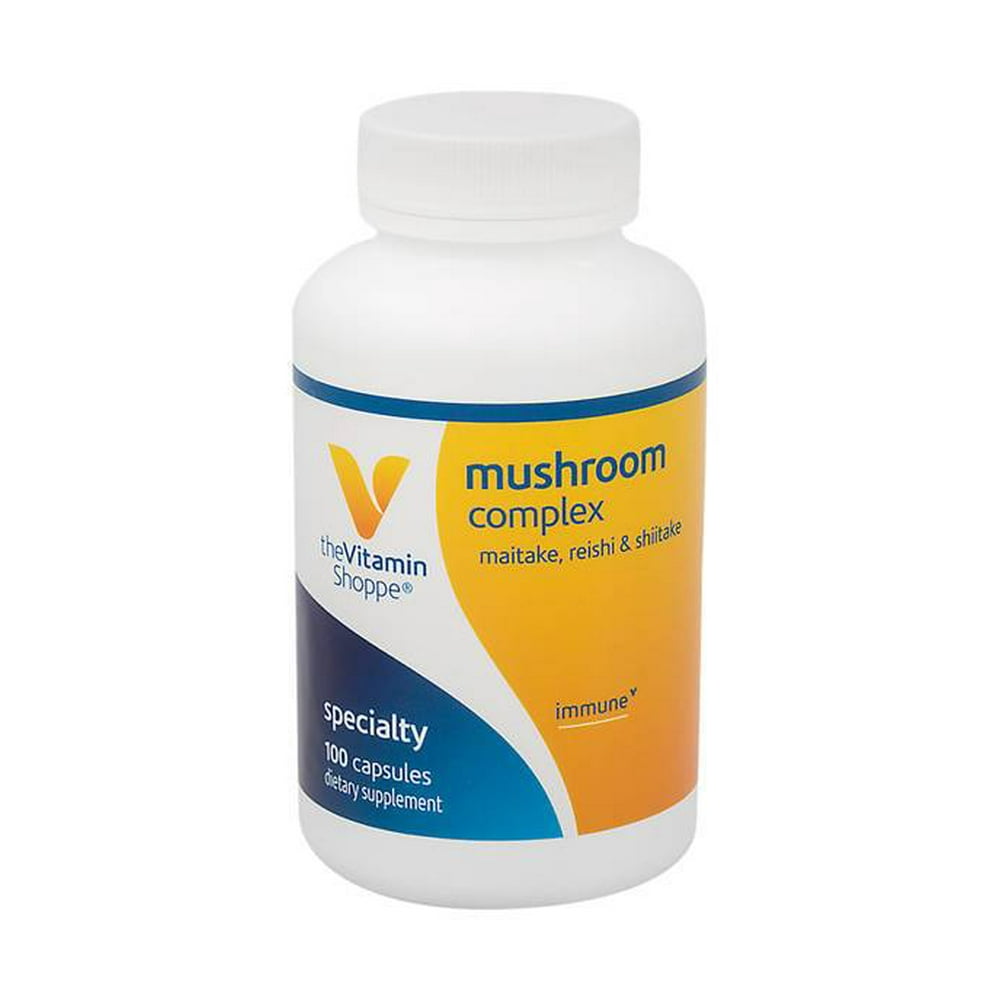 The Vitamin Shoppe Mushroom Complex 100 Capsules