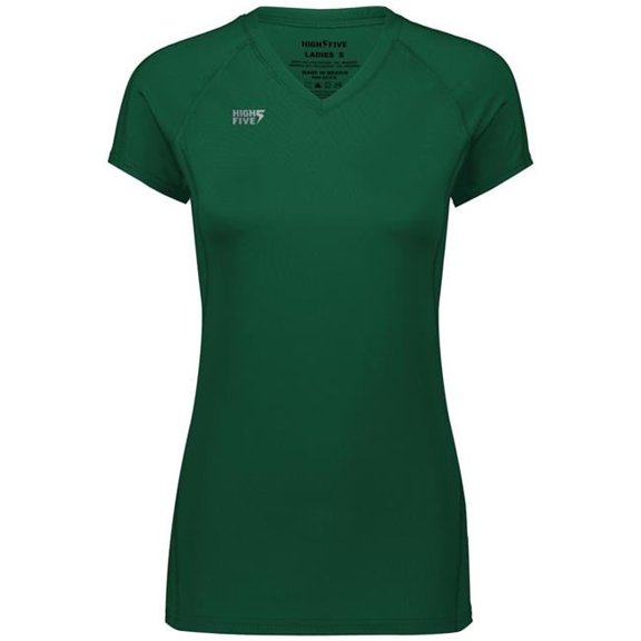 Ladies Truhit Short Sleeve Jersey, Forest - 3XL