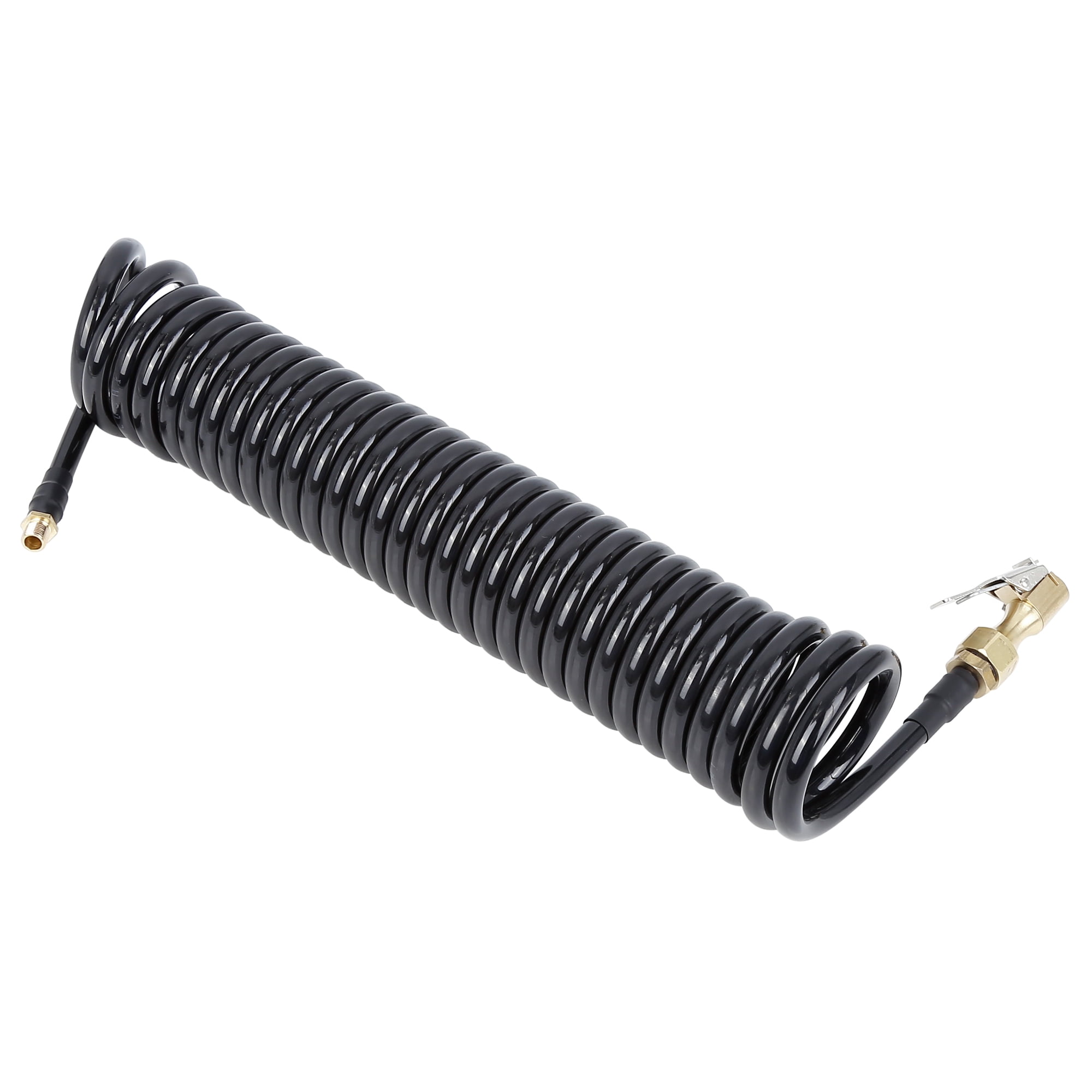 Unique Bargains Black Tire Inflator Hose Locking Air Chuck 0.31" OD