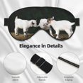thumbnail image 4 of Naloa Cute Goat Baby Print Sleep Mask for Sleeper, Light Blocking Sleeping Eye Mask for Women Men, Eye Shade with Adjustable Strap for Travel, Nap,Meditation, 4 of 7