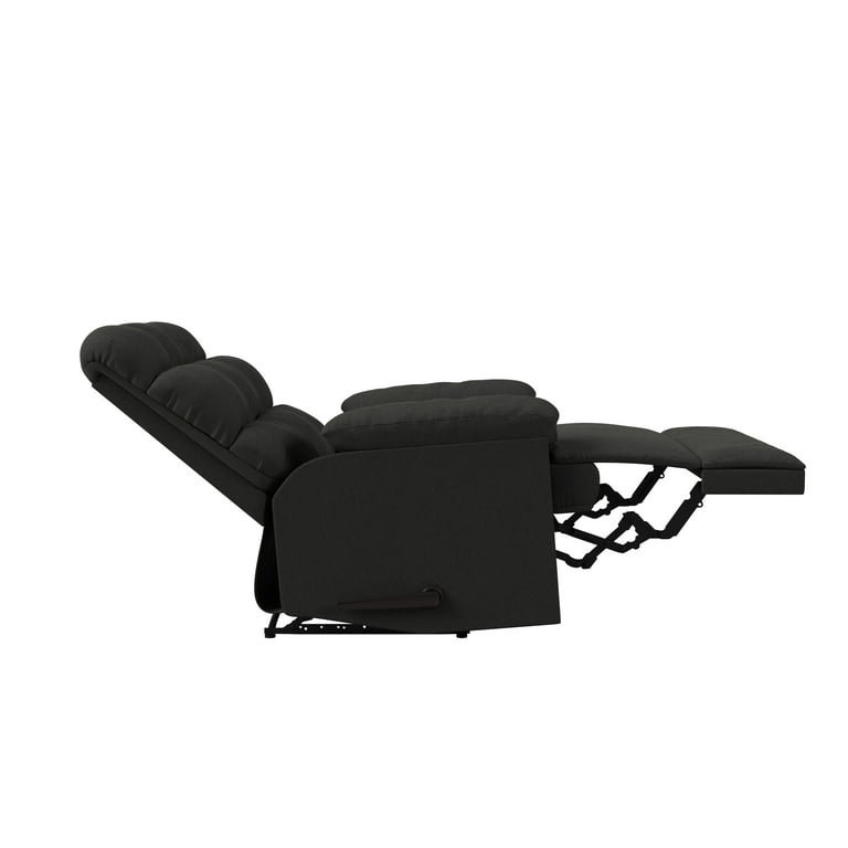 Mainstays Microfiber Recliner Gray Walmart