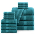 thumbnail image 1 of Juego de toallas de baño LANE LINEN 100% algodón, 16 piezas Sea Port, 1 of 9