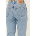 thumbnail image 4 of Women's Levi's® 501™ High-Rise Straight Leg Jeans Color: Lane Change Size: 29(US 8)M, 4 of 4