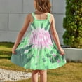 thumbnail image 3 of Flowy Dress for Girls, Kids Cute Graphic Sleeveless Dresses Summer Clothes Flutter Hem Sundress 2-12 Years, 3 of 6