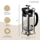 thumbnail image 3 of Prensa Francesa Cazzenie de Vidrio 350 ml para Café o Té, 3 of 7
