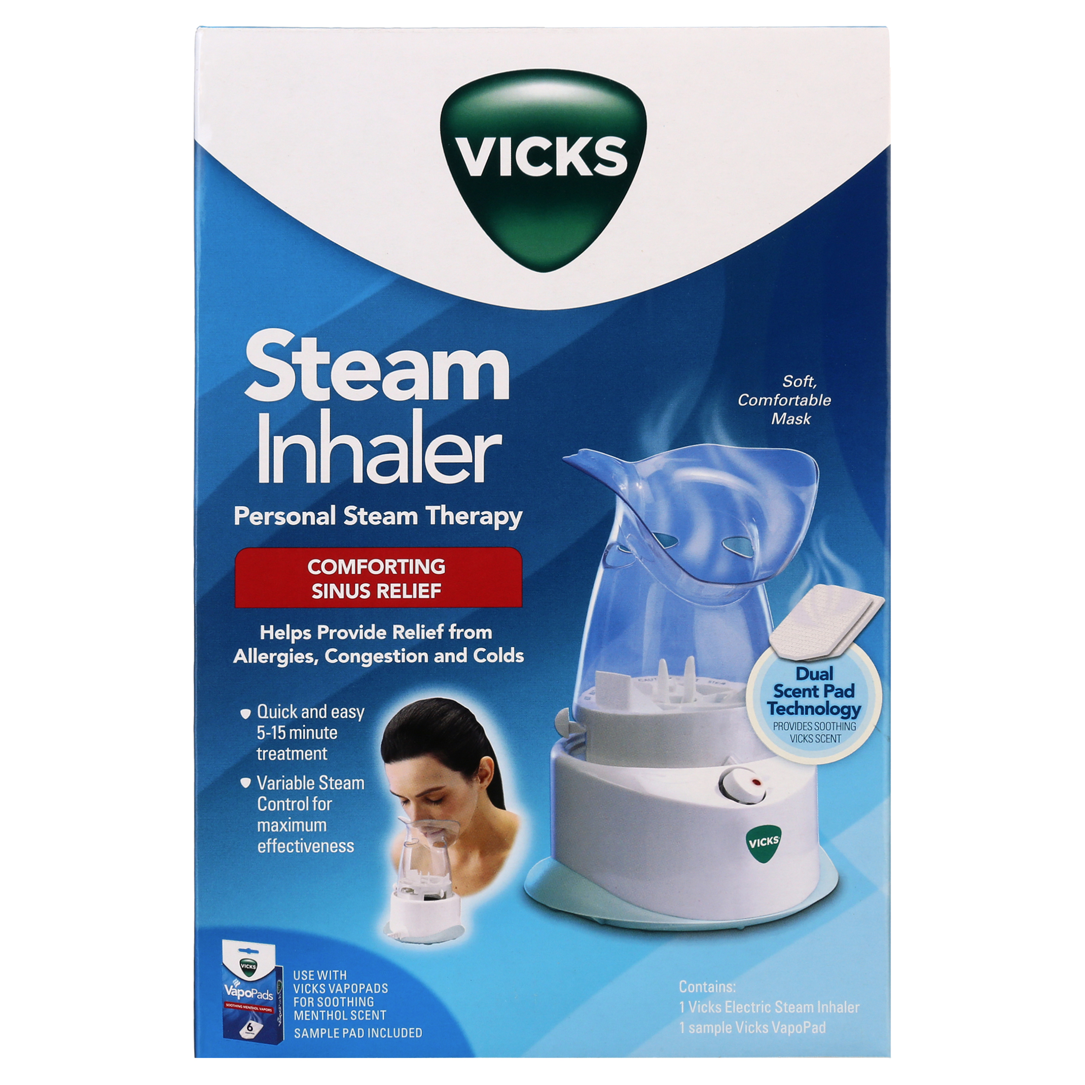 Vicks Personal Steam Inhaler, V1200 atelieryuwa.ciao.jp