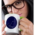 thumbnail image 2 of 3drose, Image of Scorpio, 15oz Two-tone Green Mug, 2 of 6