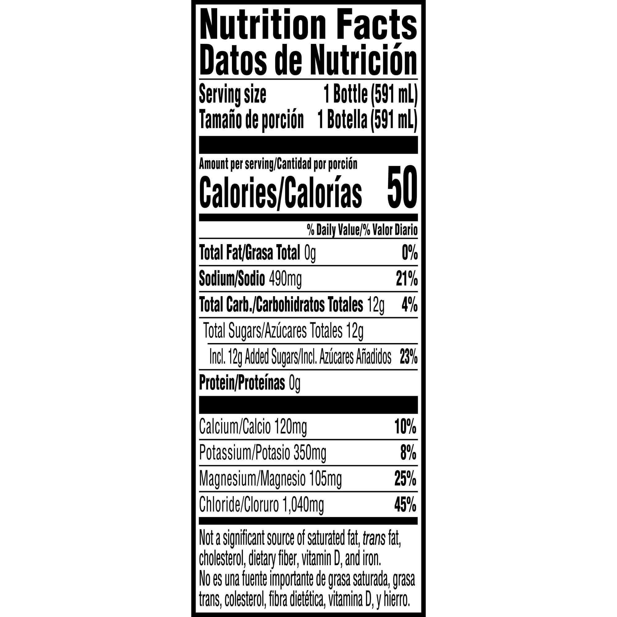Gatorade Gatorlyte Rapid Rehydration Electrolyte Beverage, Pinapple Mango, 20 fl oz 4 Bottle