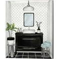 thumbnail image 3 of Great Art Now Modern Black and White Bath by Elizabeth Medley 2 Piece Canvas Art Set Each 12"W x 15"H, 3 of 3