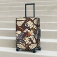 thumbnail image 2 of Lsque Vector Butterflies Printed Luggage Cover, Travel Luggage Protector,Scratch and Dirt Resistant, Fits 18-32 Inch Luggage - X-Large, 2 of 9
