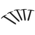 thumbnail image 1 of 5 unidades/paquete de clavijas para tienda de campaña, clavos de plástico ultraligeros de 5,7 pulgadas para exteriores Negro Zulema Clavija para carpas de plástico, 1 of 8