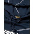 thumbnail image 5 of AACA Jackson State University Heavyweight HBCU Pride Hoodie, Men's Retro Pullover with Contrast Stitching, 5 of 6