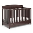 thumbnail image 3 of Graco Benton 5-in-1 Convertible Baby Crib with Drawer, Espresso, 3 of 11