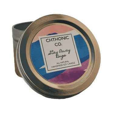Chthonic Co. All Natural Stay Away Bugs Outdoor Soy Tin Candle 8oz