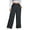 01-DARKGREY, variant on Womens Plus Size Pants Elastic Waisted Wide Leg Casual Pants for Women Comfort Loose Lounge Trousers with Pockets 3XL