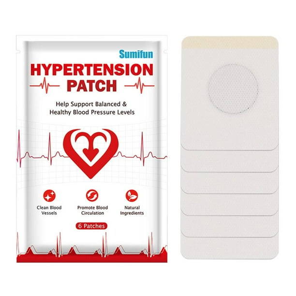 Parche Hipertensión Uce Presión Arterial Alta Yesos A Base Hierbas Cuidado La Rojo