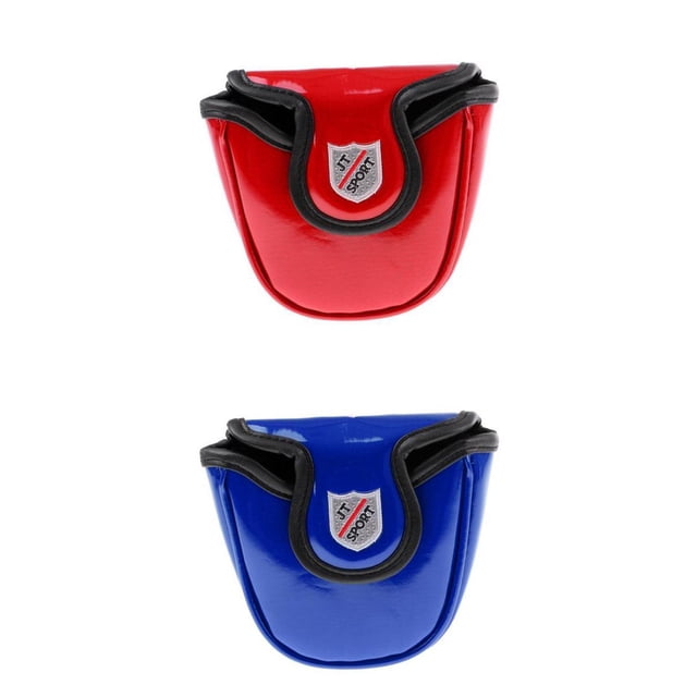 El Protector Del Golf De La Cubierta Del Putter Del Cráneo 2pcs Empaqueta El Cierre Para El Club De Golf Sunnimix Cubierta de putter de golf