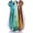 Teal, Amber, variant on Hand Blown Glass Vase, Murano-Style Colorful Art Glass Centerpiece, Heavy Large Wide Mouth Ruffle Rim, Teal Turquoise and Amber, and Wedding Decorations Living Room Decor (7.48in)