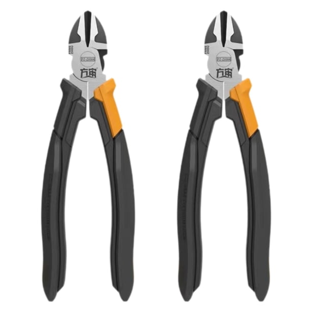 2 Pinzas De Corte Diagonal Antideslizantes Para Pelar Cables, Ideales Para Aficionados Al Bricolaje.