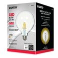 thumbnail image 4 of Satco S9566 - 6.5 watt G40 LED; Clear; Medium base; 2700K; 810 lumens; 120 volts, 4 of 6