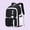 Beige, variant on Black Purple Heart Print Backpack Water Resistant Multi-Pocket Daypack, Cute Casual Bookbag for Travel Commute