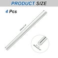thumbnail image 2 of Uxcell 4Pcs 316 Stainless Steel Round Rod 5/16" Dia 7.9" Length Metal Solid Shaft Rods Corrosion Resistant Round Steel Bars Stock for Industrial DIY Project, 8mm x 200mm, Silver, 2 of 6